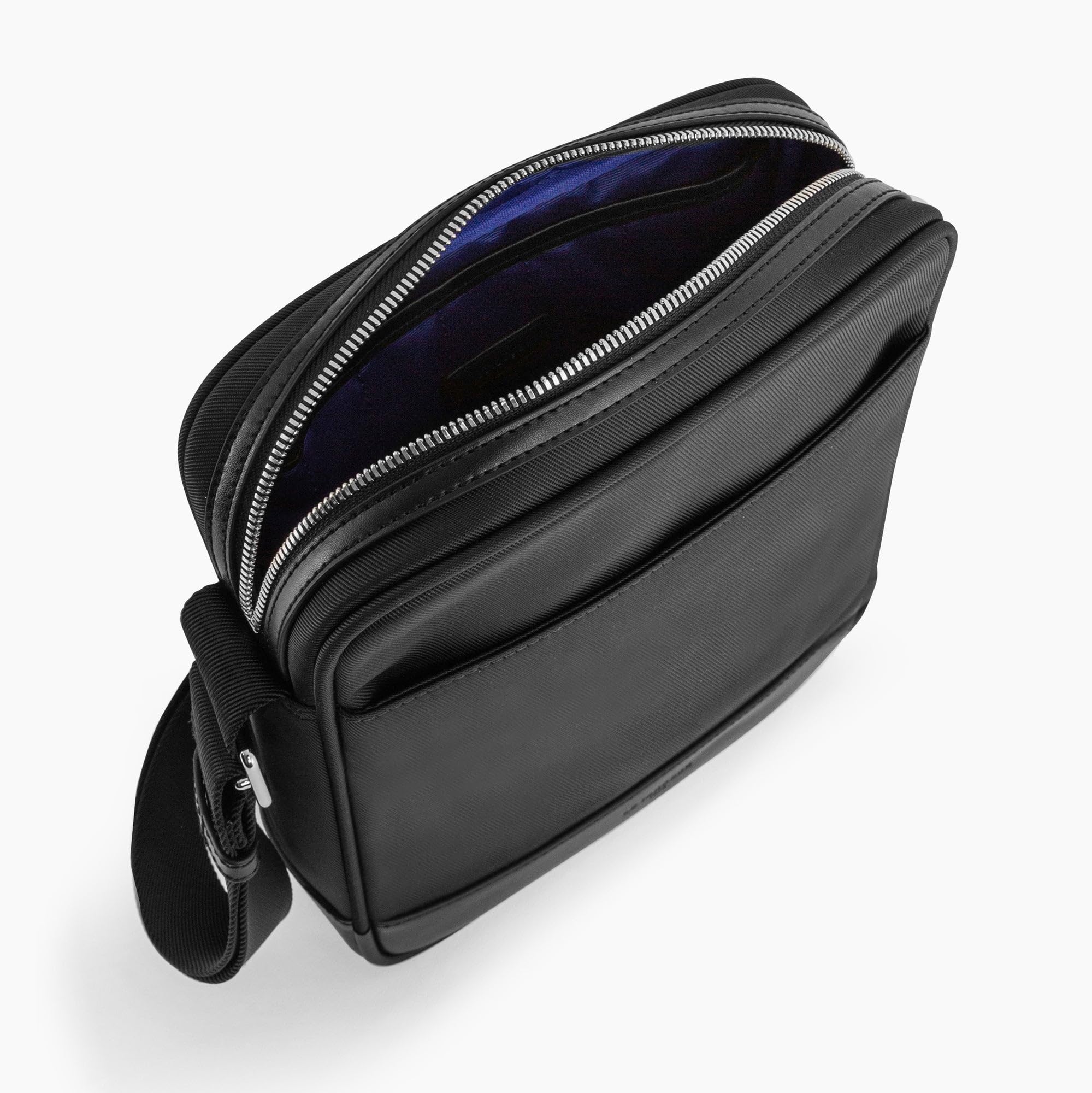 Le Tanneur Gaspard grande sacoche toile cuir homme