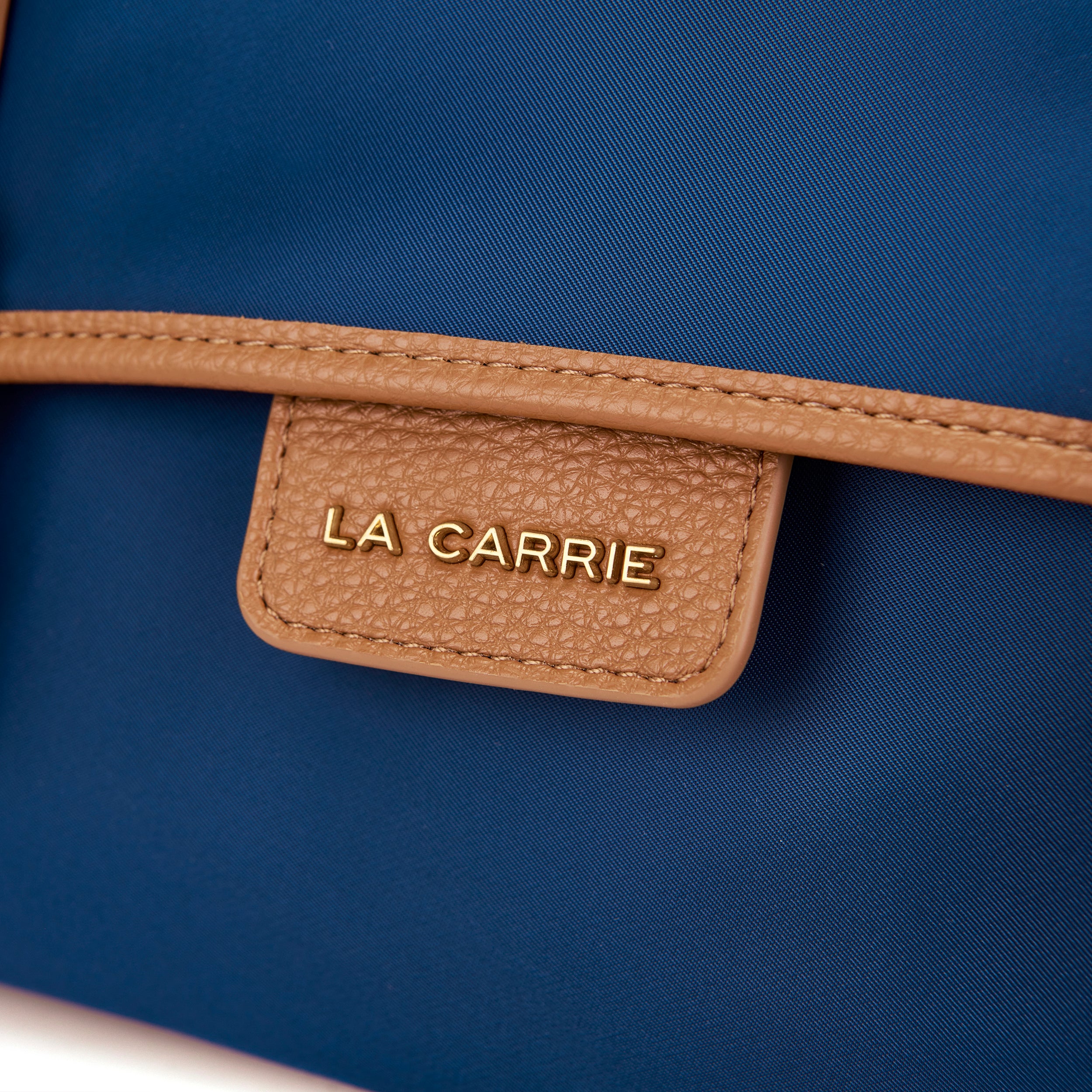 La Carrie Atena Dark Wave sac shopping bleu 37x19x23 cm