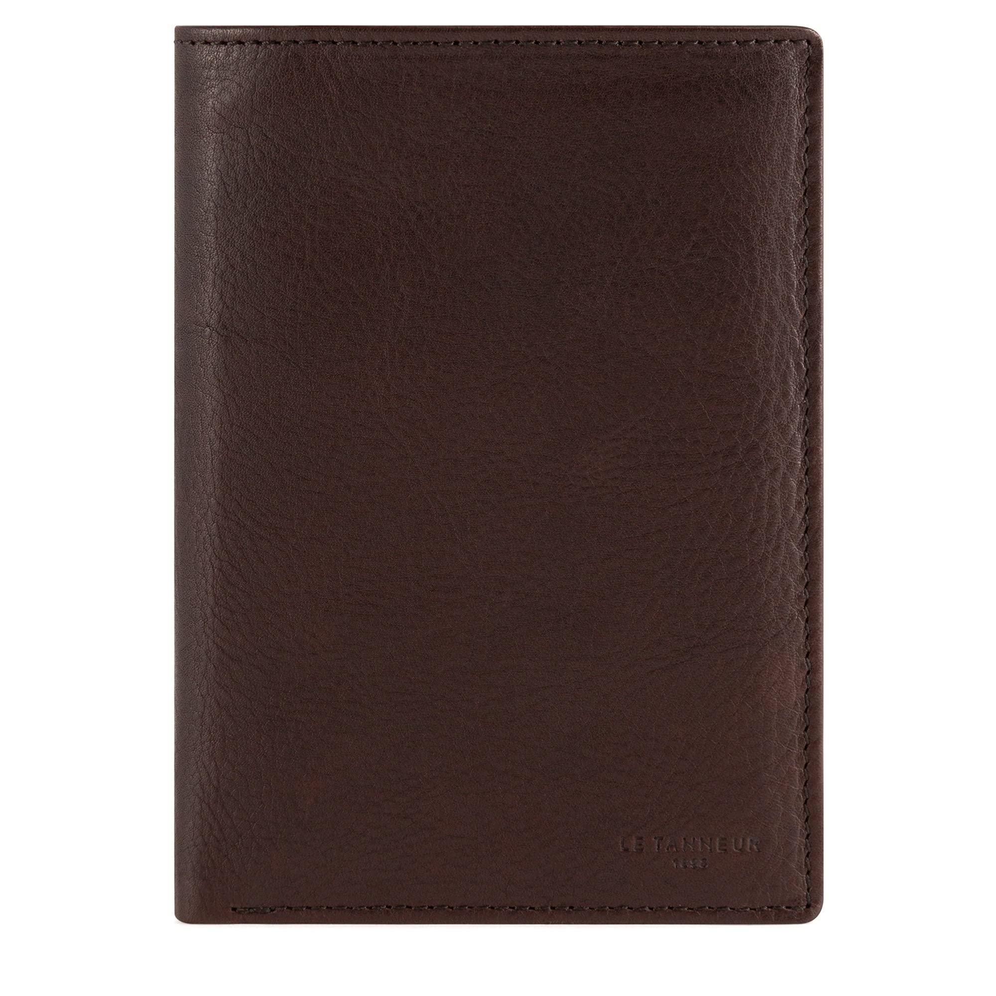 Le Tanneur Gary Tra3318 portefeuille cuir Marron 15 cm