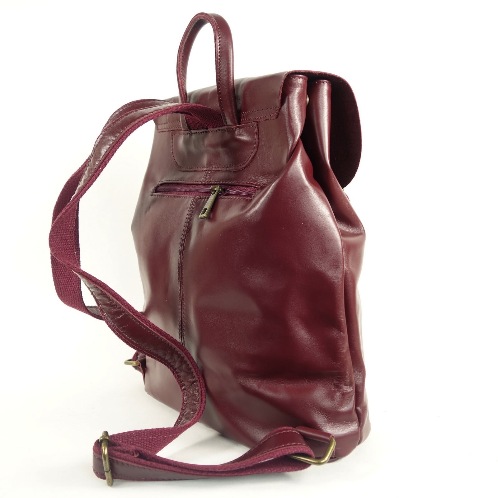 Collection Esprit Cuir Summer Sac à Dos Cuir Rouge PC 14 Pouces