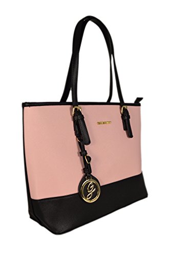 Gallantry Sacs Cabas tote bag rose horizontal fille