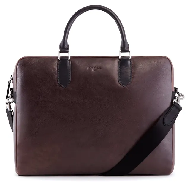 Le Tanneur Gabriel porte-documents cuir ordinateur 13 pouces homme