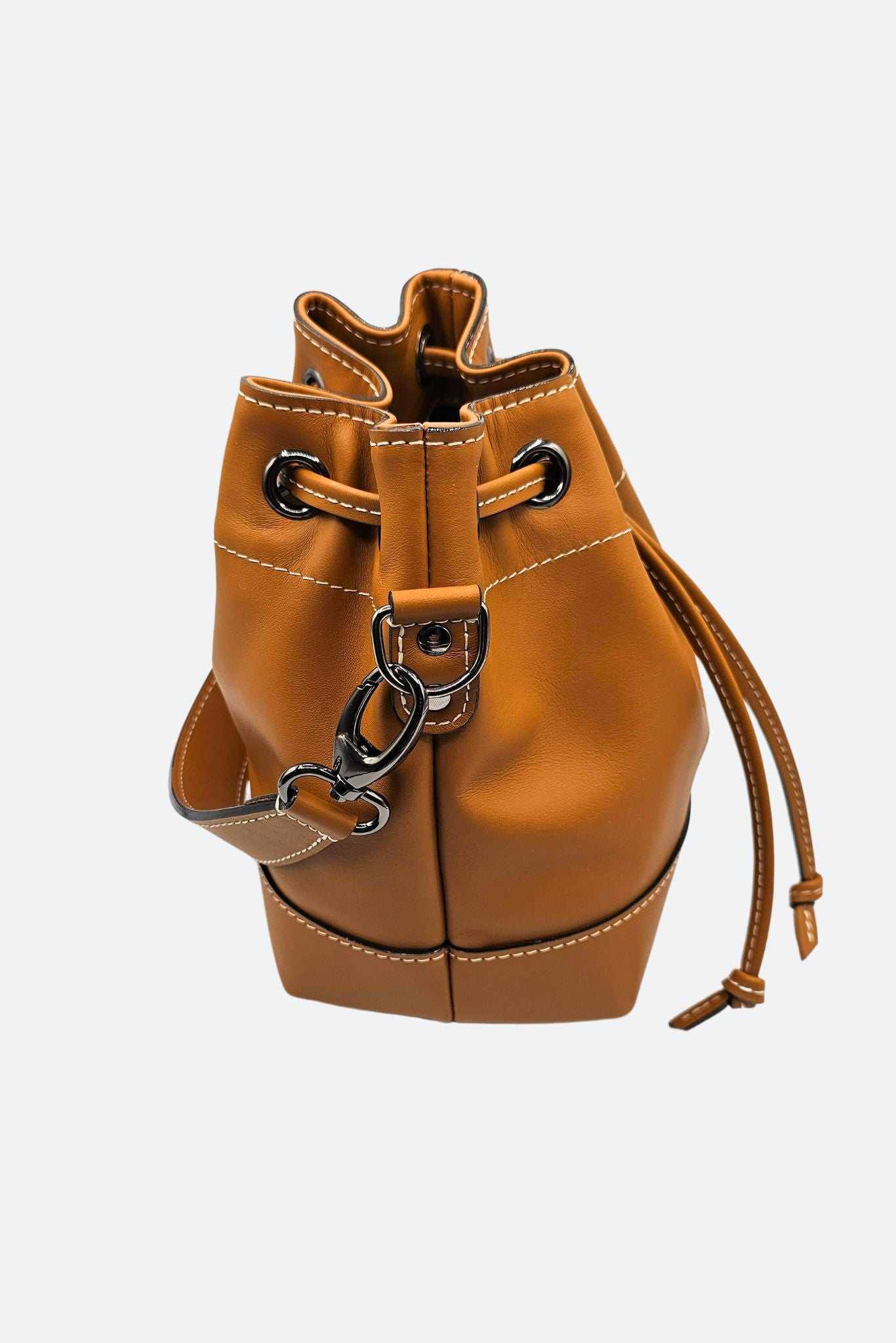 Nodie's Tommy camel lisse sac seau cuir femme
