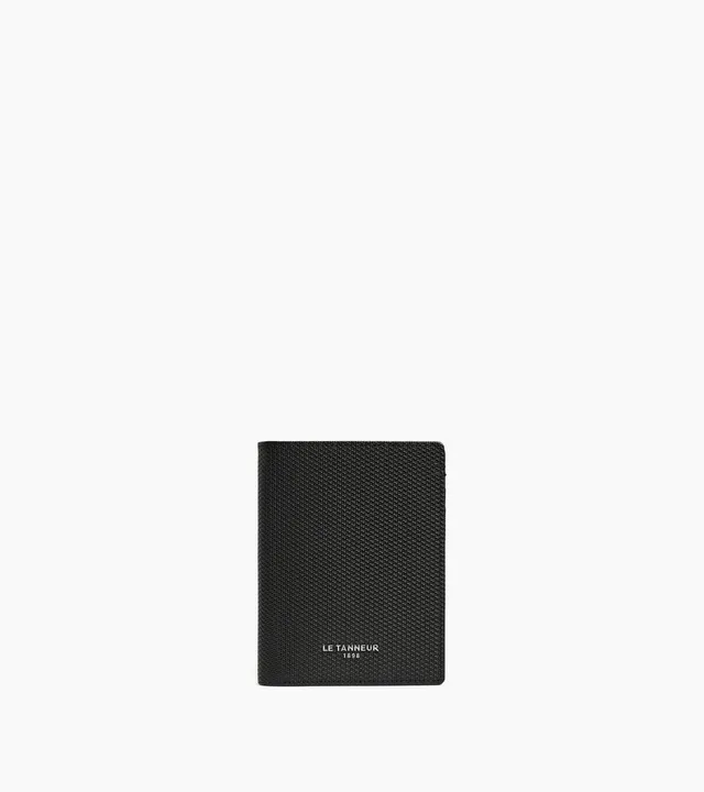 Le Tanneur Lucien portefeuille vertical zippé cuir signature