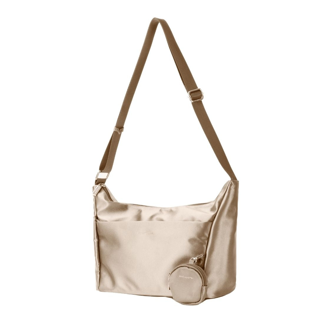 MAC ALYSTER Studio Passion sac trotteur nylon bleu métallisé