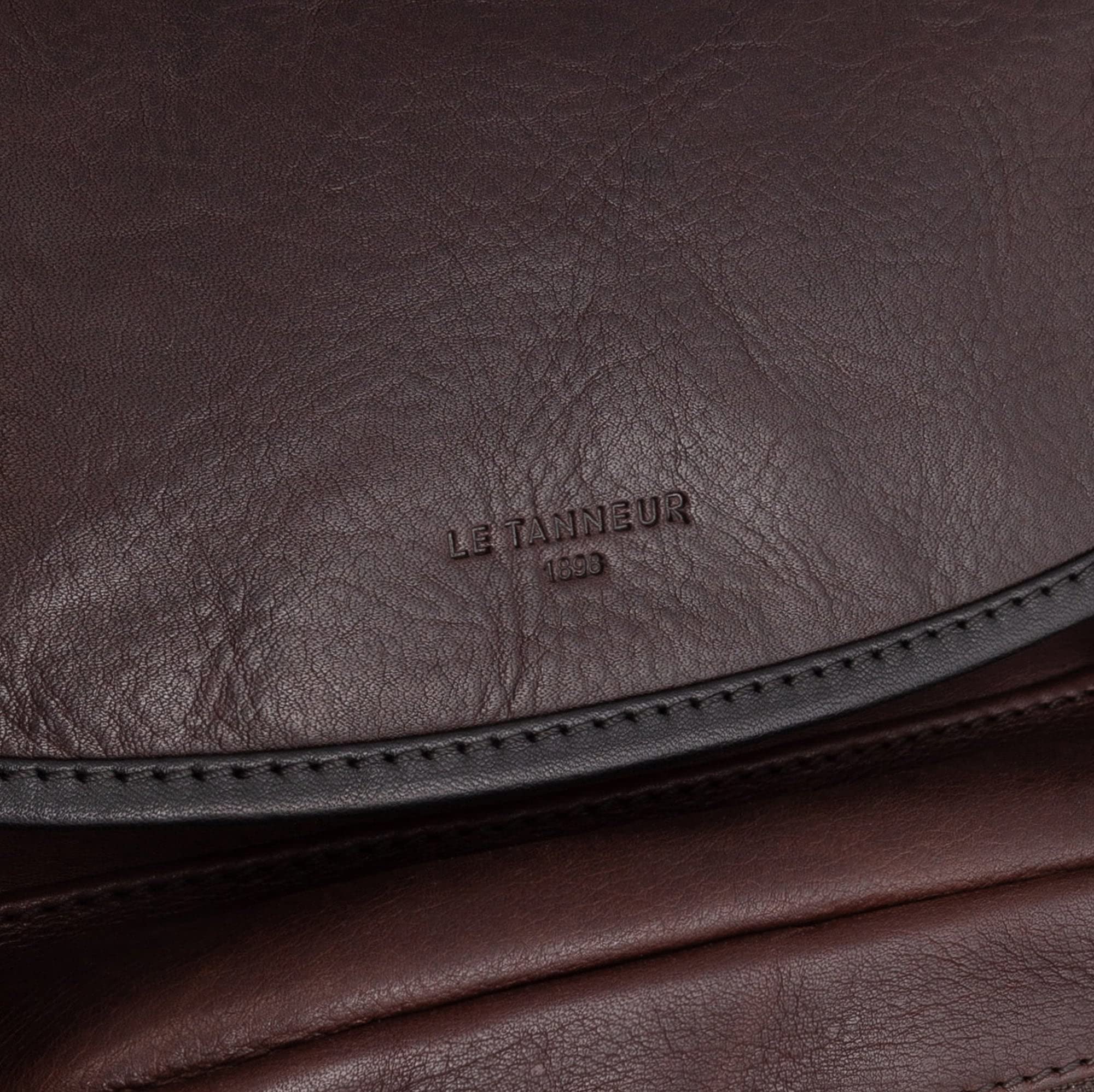 Le Tanneur Gabriel Sac à Dos Rabat Cuir Huilé Vintage