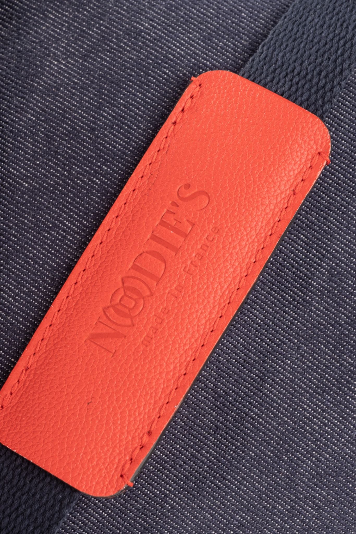 Nodie's Jacques sac de voyage rouge cuir polochon
