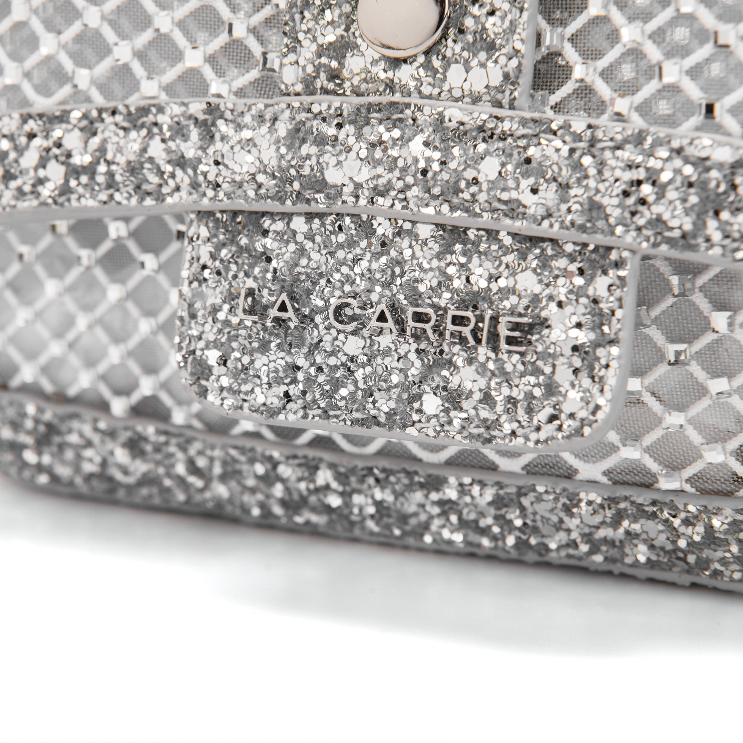 La Carrie Night Edition sac bandoulière blanc 20x6x12