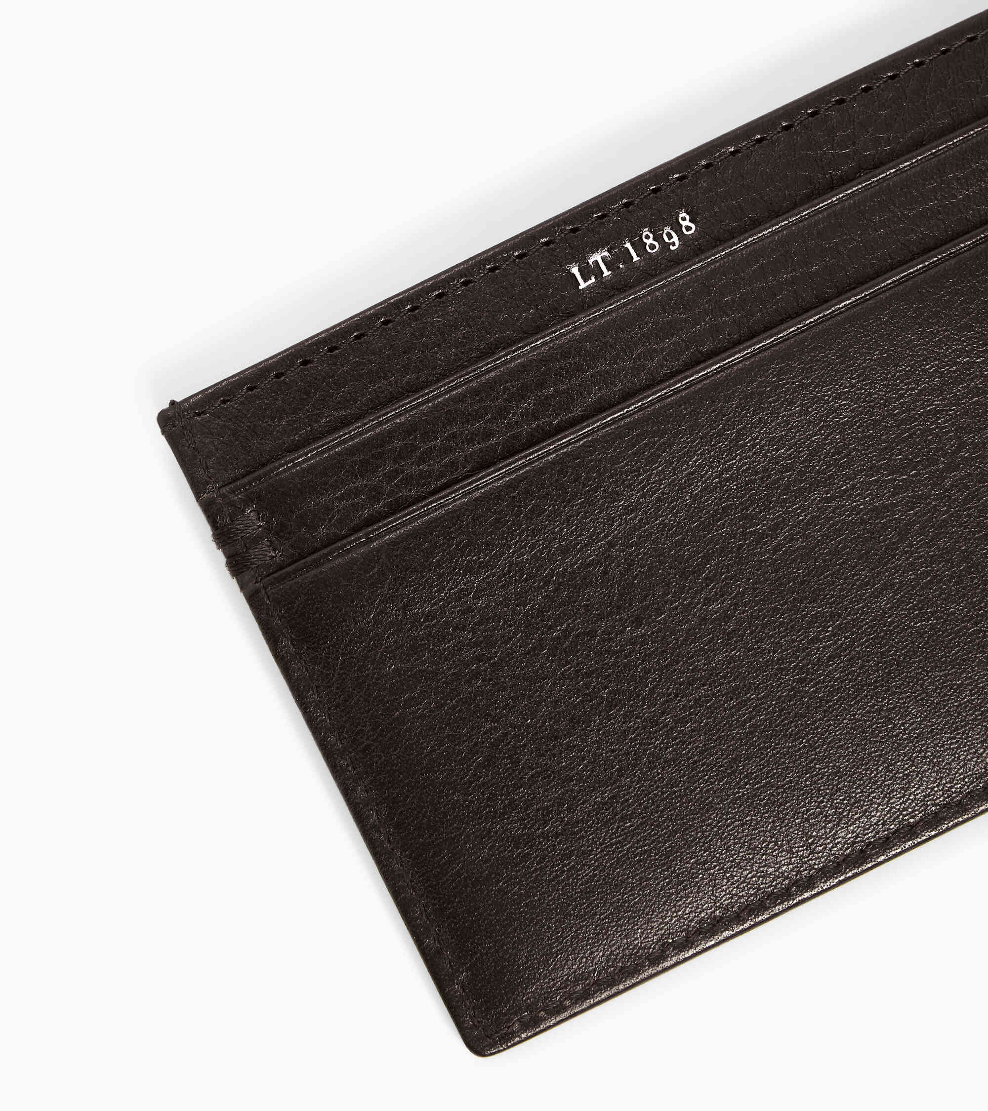 Le Tanneur Lucien porte-cartes cuir huilé brown coffee