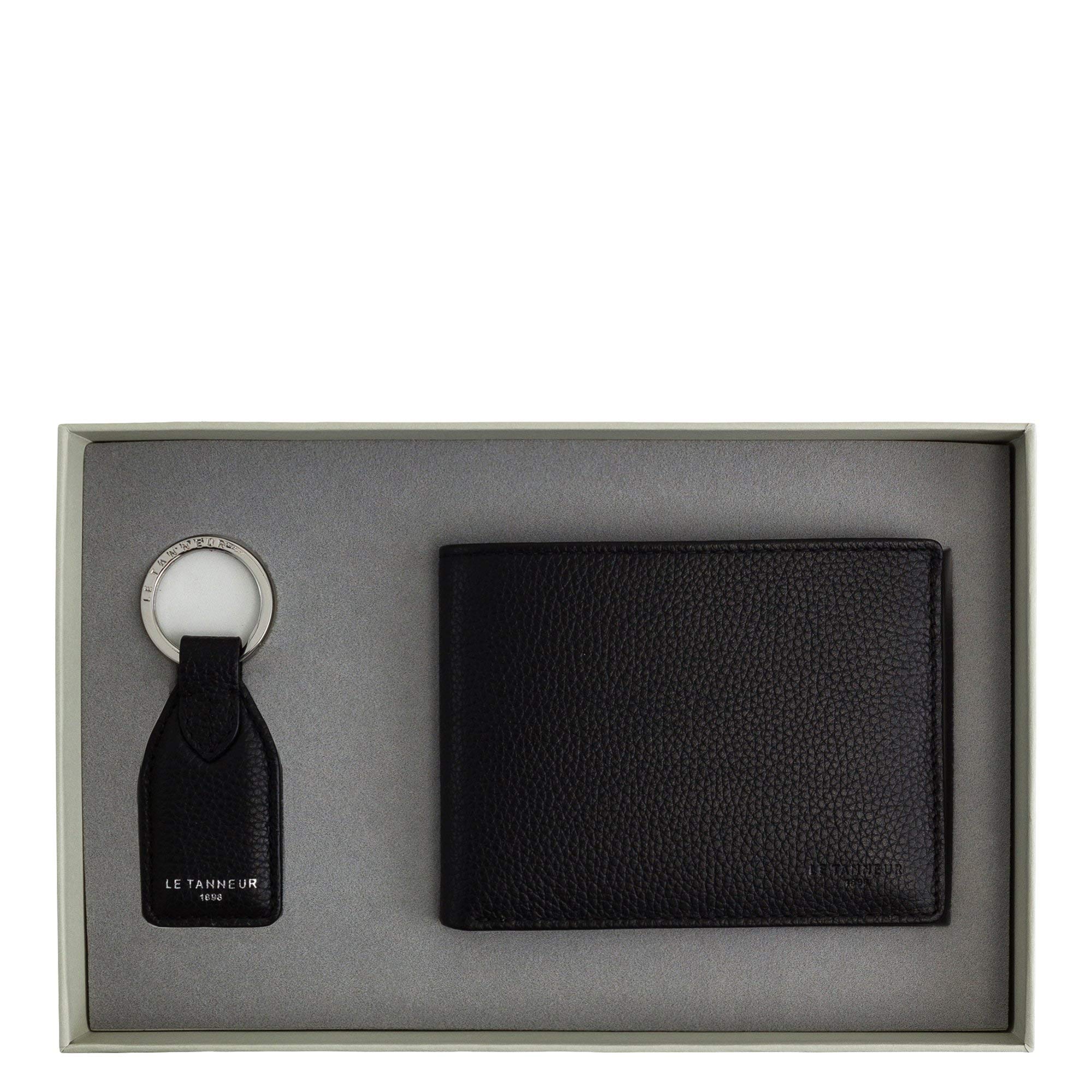 Le Tanneur Wallets Charles Portefeuille cuir grainé anti-RFID