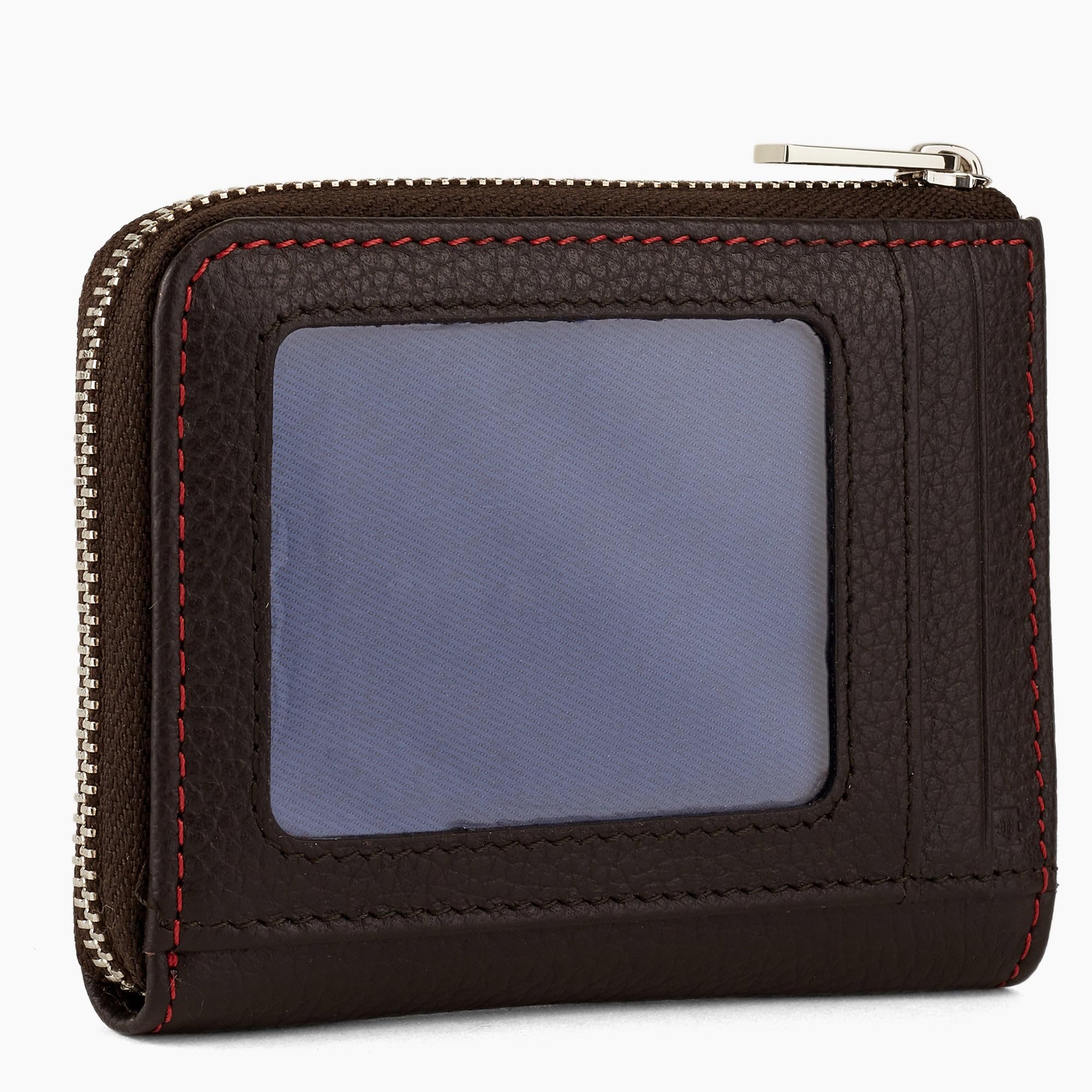 Le Tanneur Charles porte-monnaie cuir homme zippé RFID