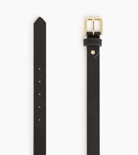 Le Tanneur Signature T ceinture femme cuir boucle carrée