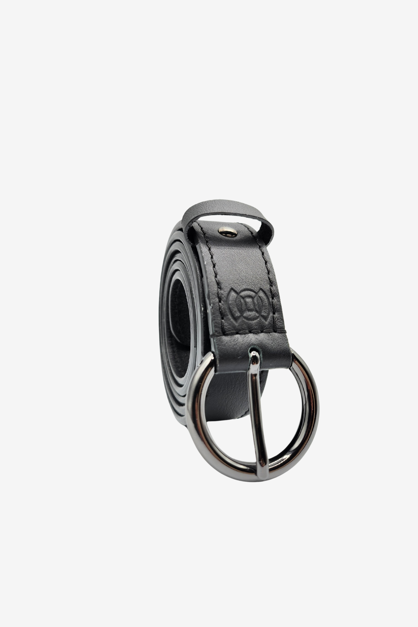 Nodie's Esmée ceinture cuir noir lisse taille 2
