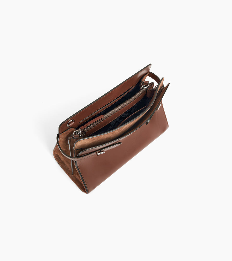 Le Tanneur Emie sac épaule cuir grand modèle femme
