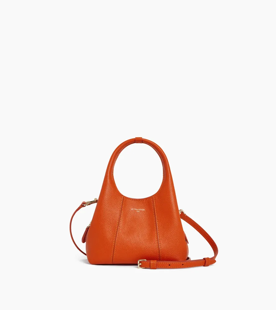 Le Tanneur Juliette mini sac cuir grainé bandoulière