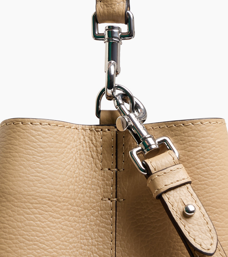 Le Tanneur Louise sac seau cuir grainé France