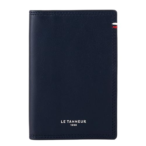 Le Tanneur Martin porte-cartes cuir lisse vertical 8 cm