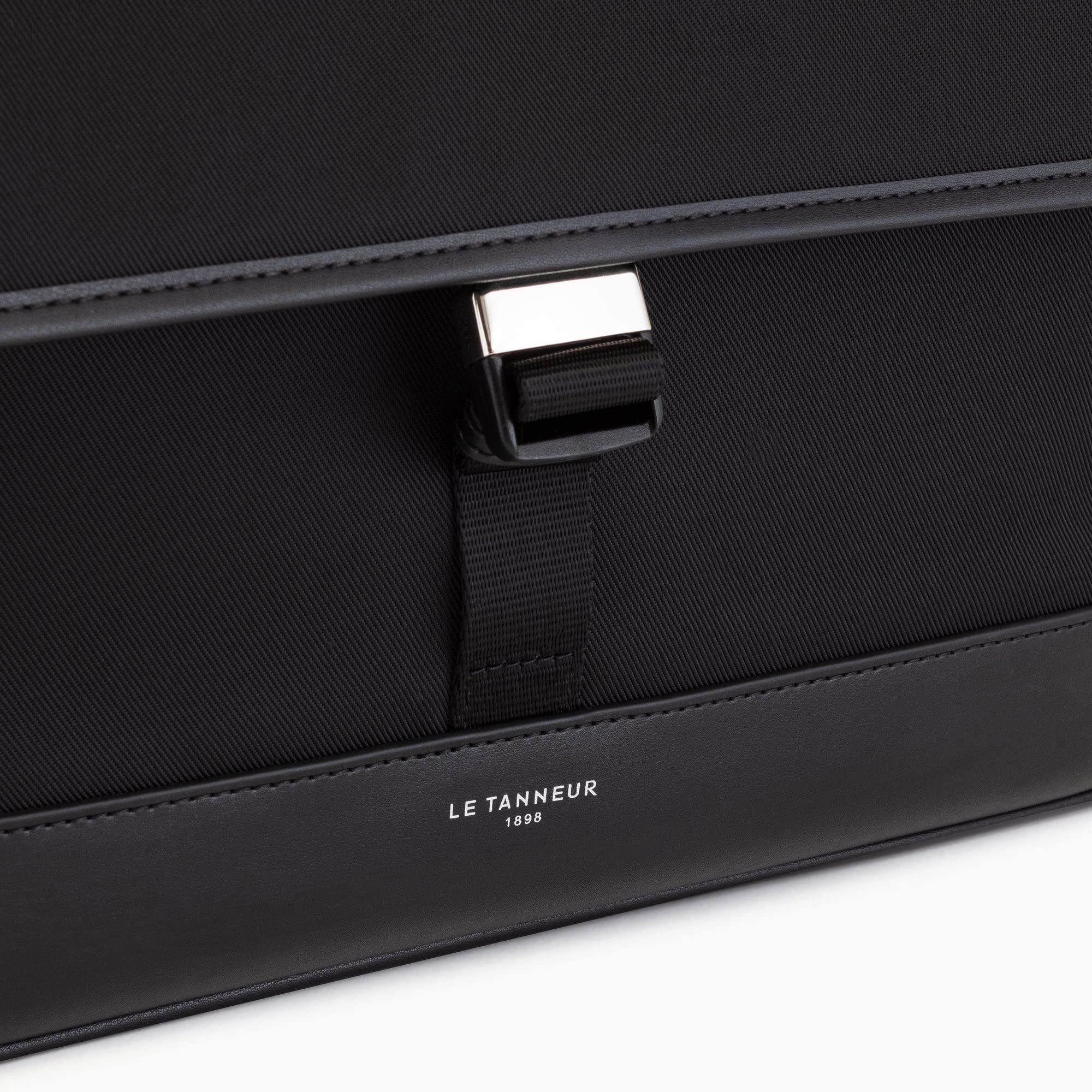 Le Tanneur Gaspard sac bandoulière cuir noir homme