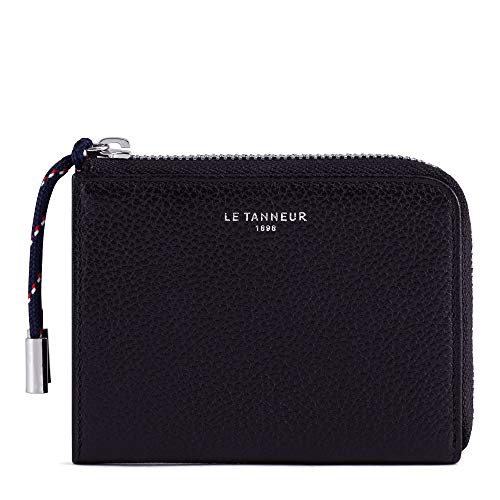 Le Tanneur Nathan Porte-monnaie zippé cuir grainé anti-RFID
