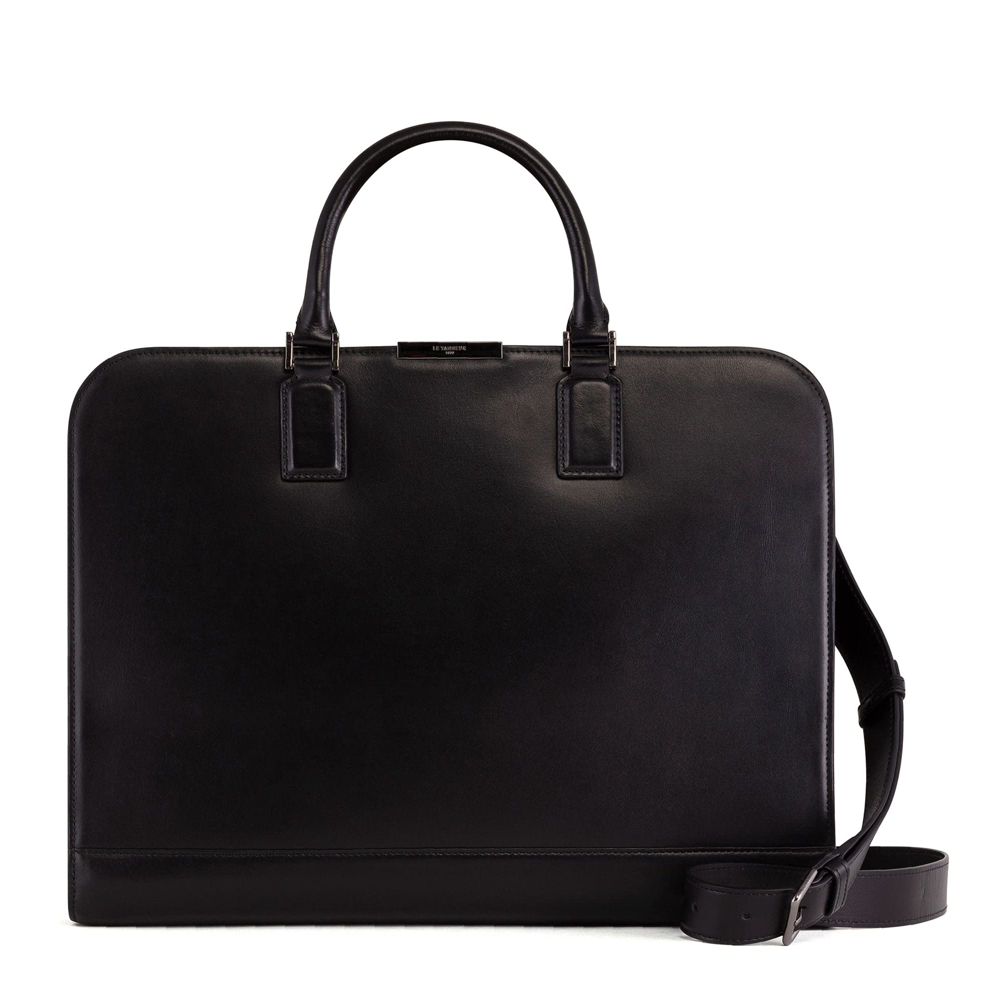 Le Tanneur Honoré porte-documents cuir slim 15" 40 cm