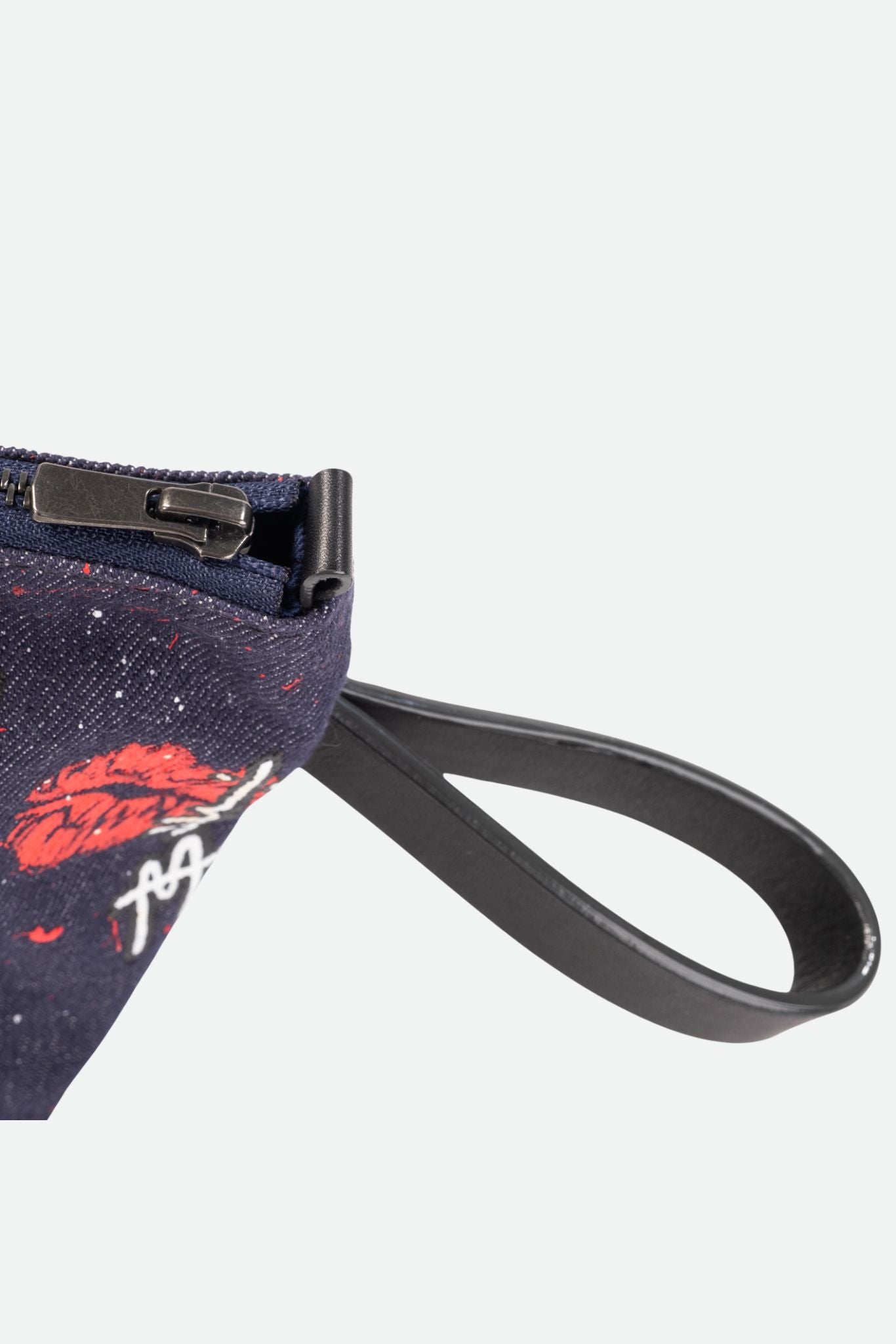Arbella x Nodie's trousse toilette jeans cuir avion