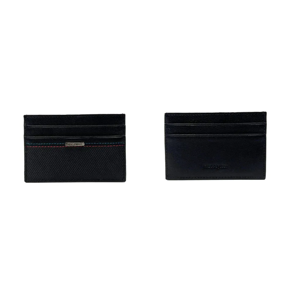 Mac Alyster Edito 15 petit porte-cartes noir ultra-plat