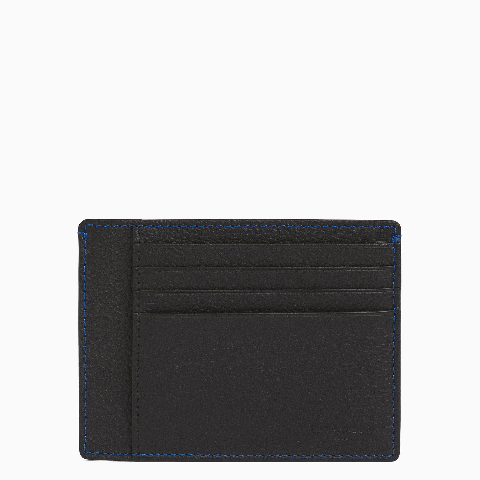 Le Tanneur Charles TCHA3400 porte-cartes cuir café/grenat