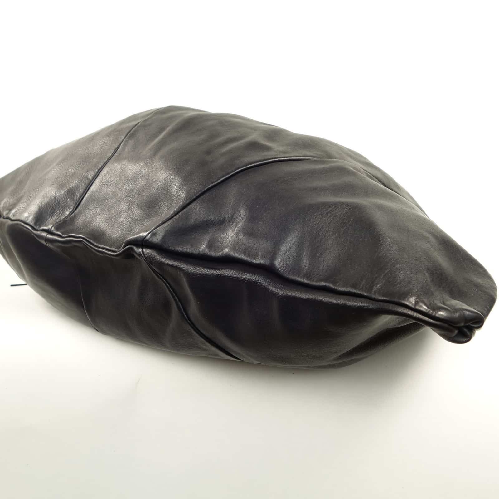 Collection Esprit Cuir Nadia grand sac cuir noir