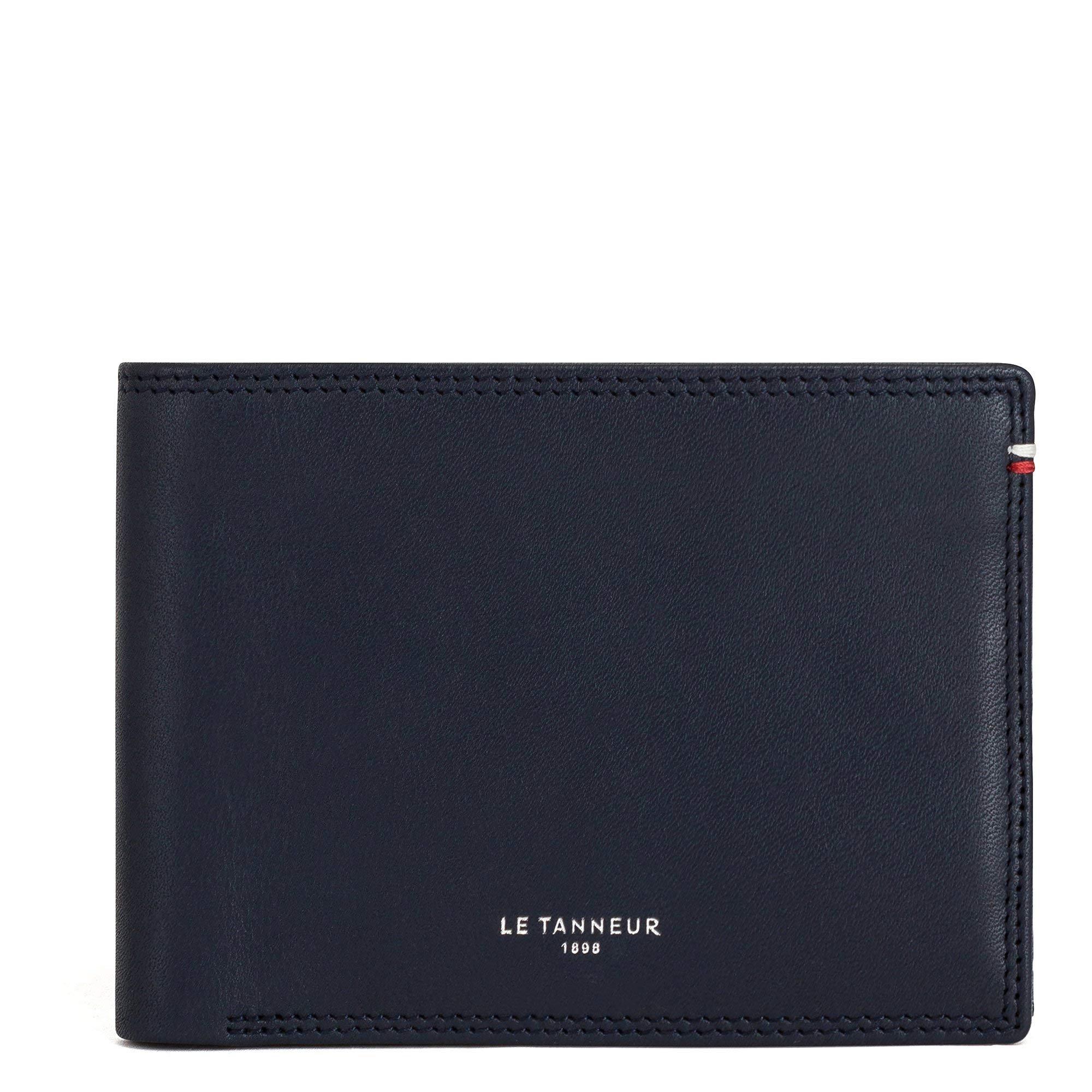 Le Tanneur Wallets Portefeuille zippé 2 volets cuir lisse coffret