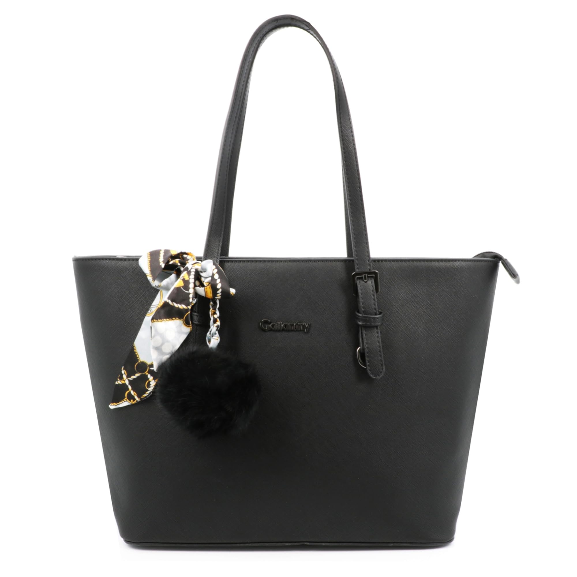 Gallantry Sacs Cabas Tote Bag Similicuir Noir A Saffiano A4