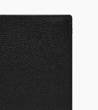Le Tanneur Lucien portefeuille cuir grainé zip vertical