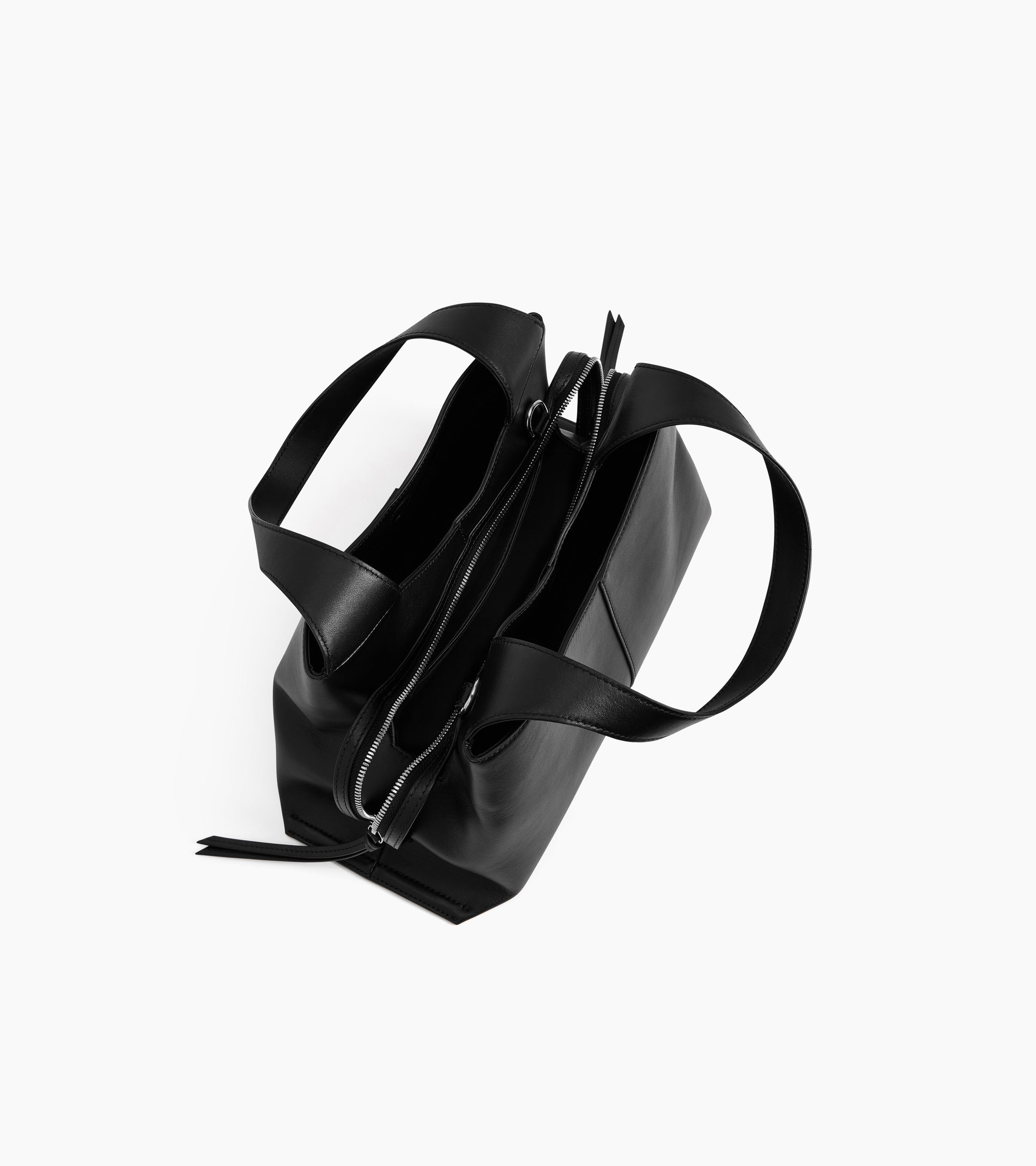 Le Tanneur Félicie petit sac cuir lisse noir