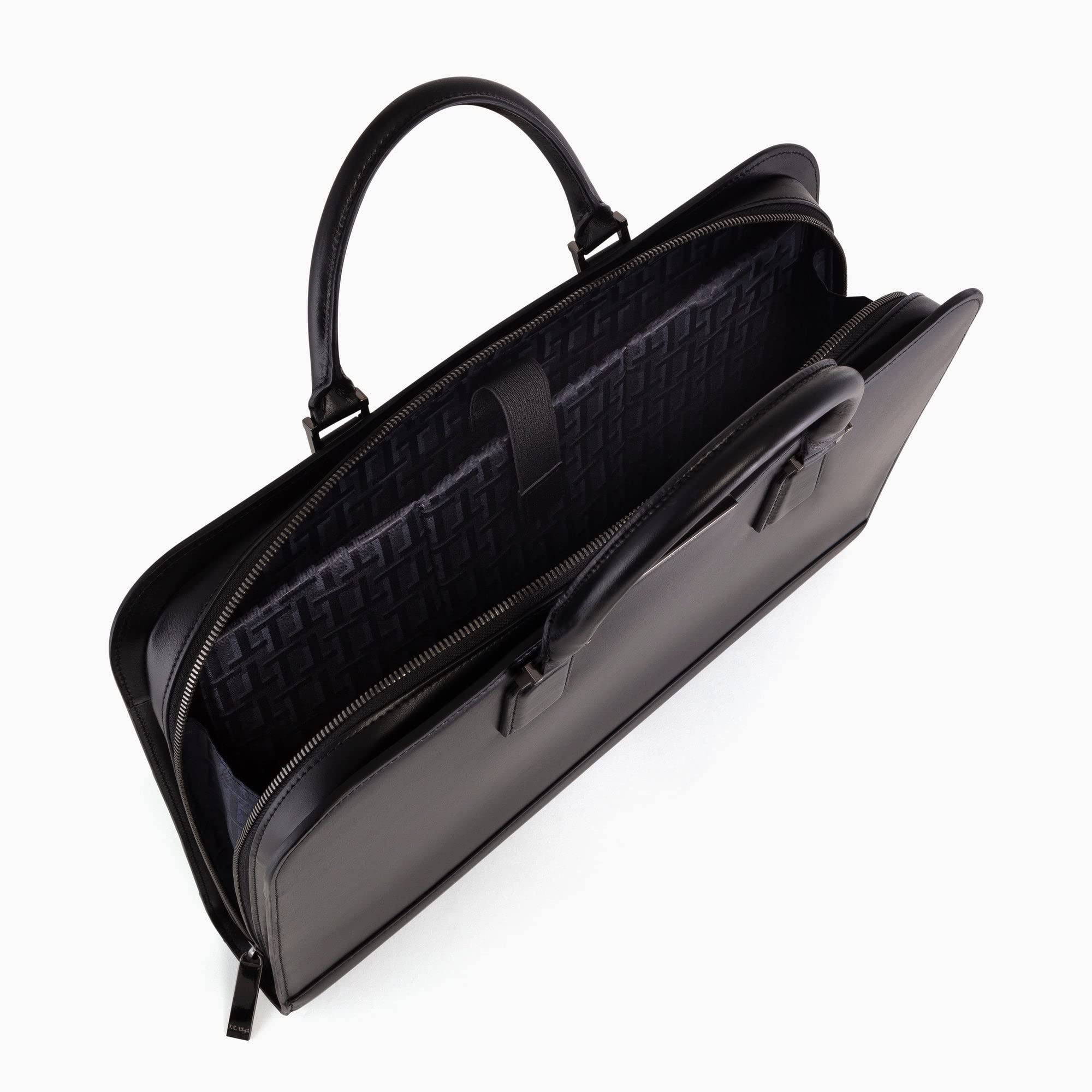 Le Tanneur Honoré porte-documents cuir slim 15" 40 cm