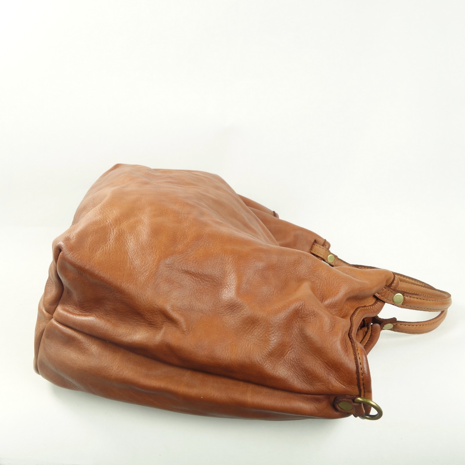 Collection Esprit Cuir TILDE sac porté épaule cognac cuir