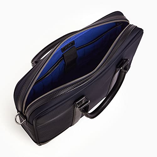 Le Tanneur Gaspard Tgas4000 sacoche toile et cuir 38,5 cm