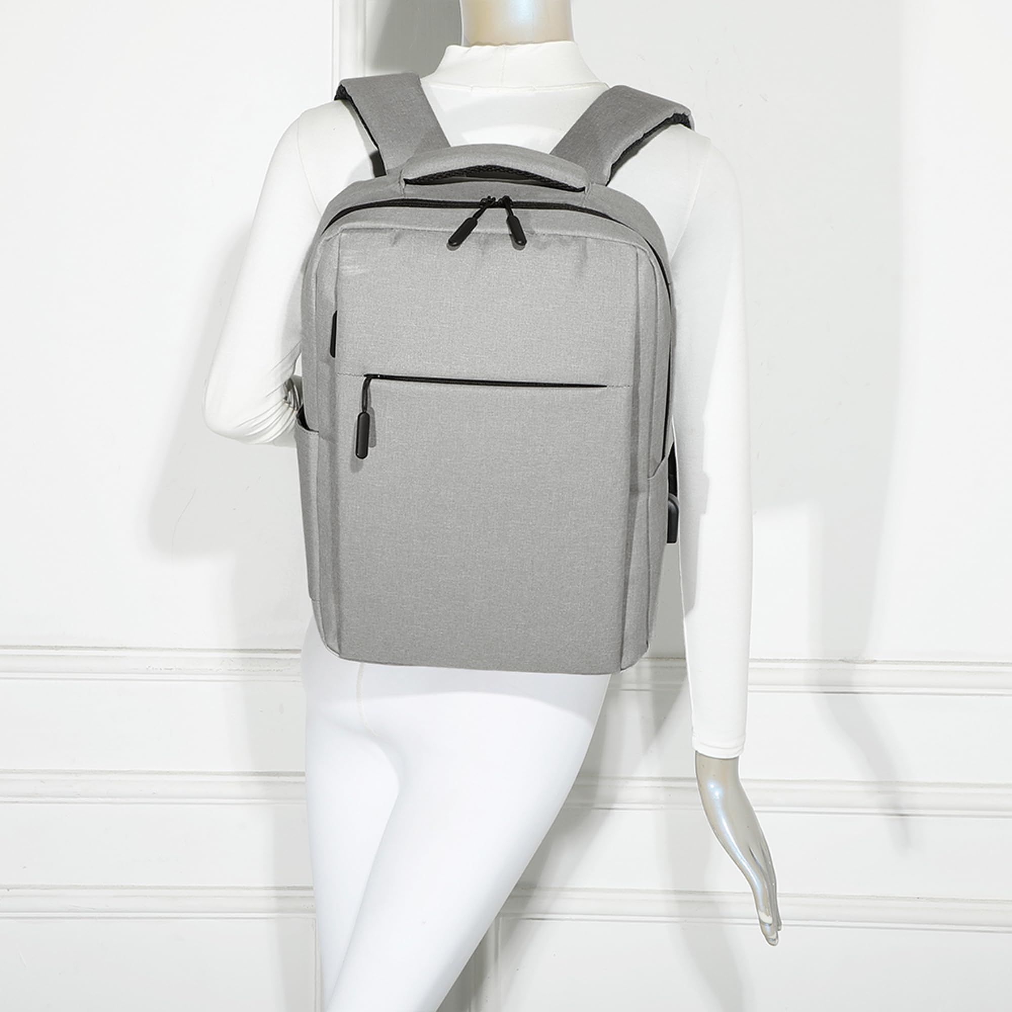 Gallantry Sacs Porté Épaule Dos Ordinateur 15 Pouces Gris