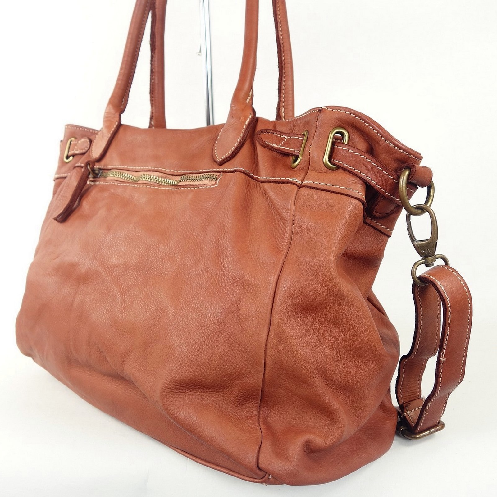 Collection Esprit Cuir Grand sac à main Matilda cuir camel