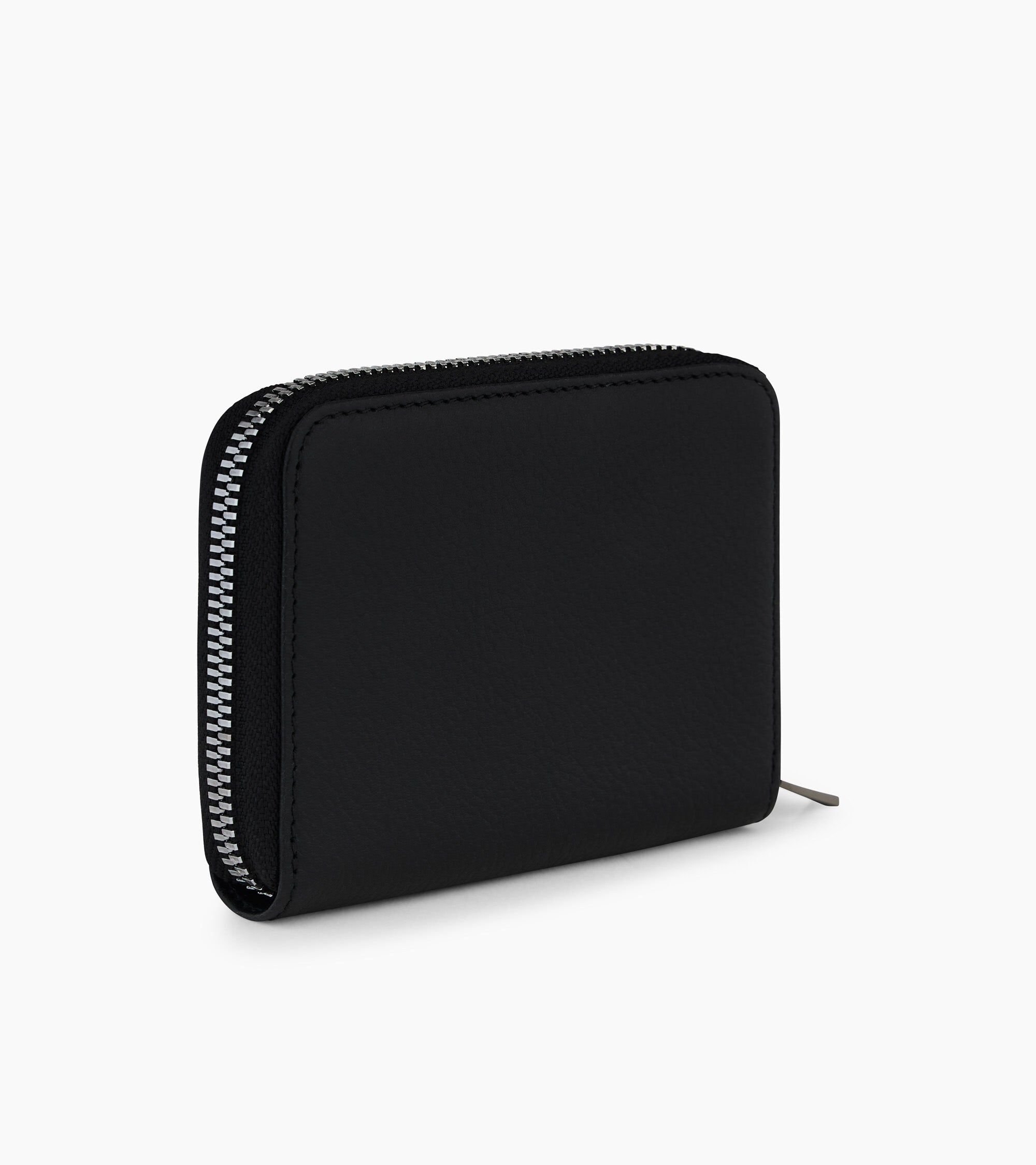 Le Tanneur Emilie porte-monnaie cuir grainé noir RFID