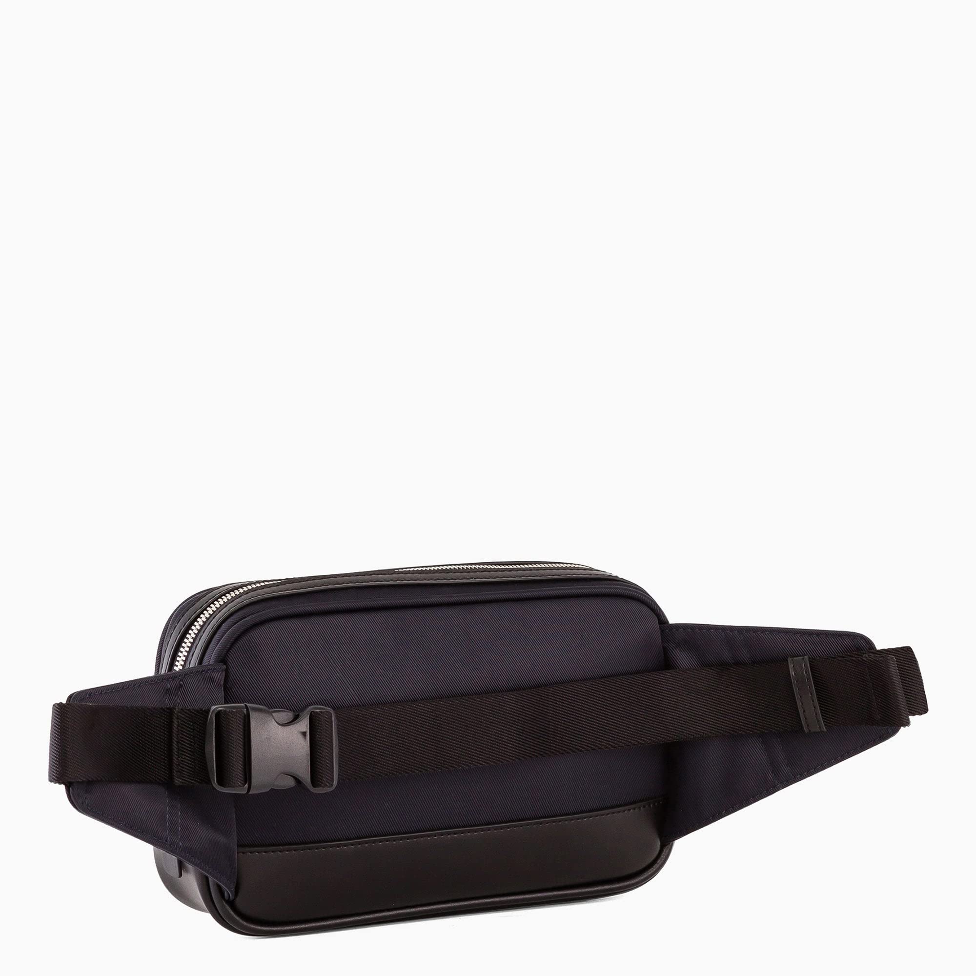 Le Tanneur Gaspard sac banane toile et cuir 25 cm