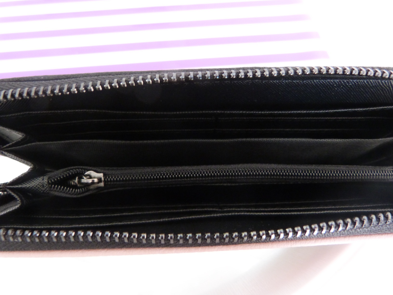 Gallantry Accessoires compagnon long gris noir paillettes 20 cm
