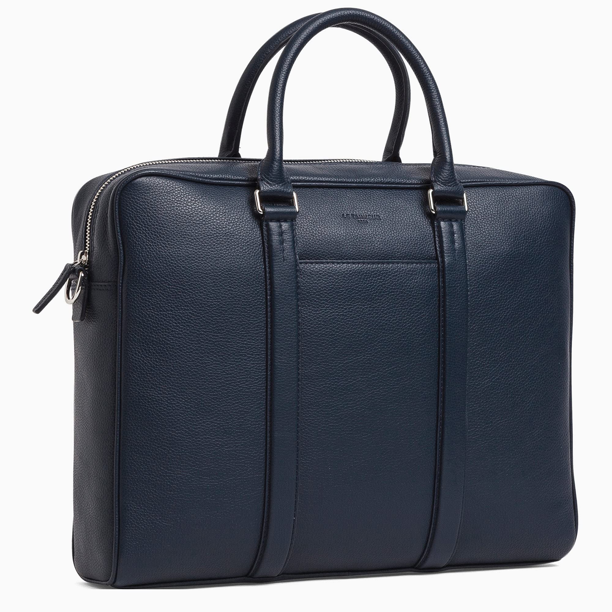 Le Tanneur Charles porte-documents cuir 17 pouces business trolley