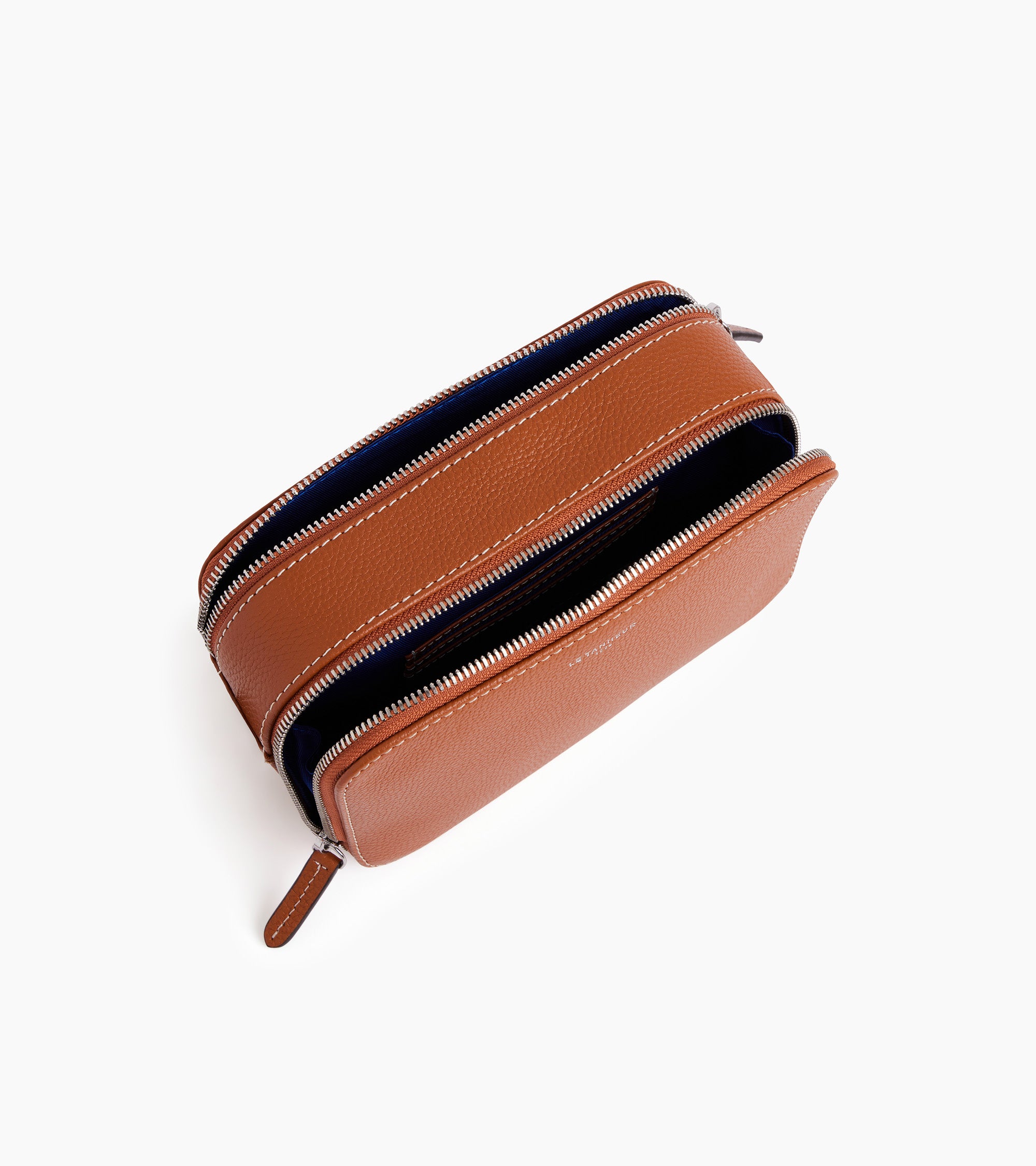 Le Tanneur Sophie petit sac bandoulière cuir marron tan