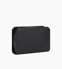 Le Tanneur Gaston pochette cuir grainé à dragonne