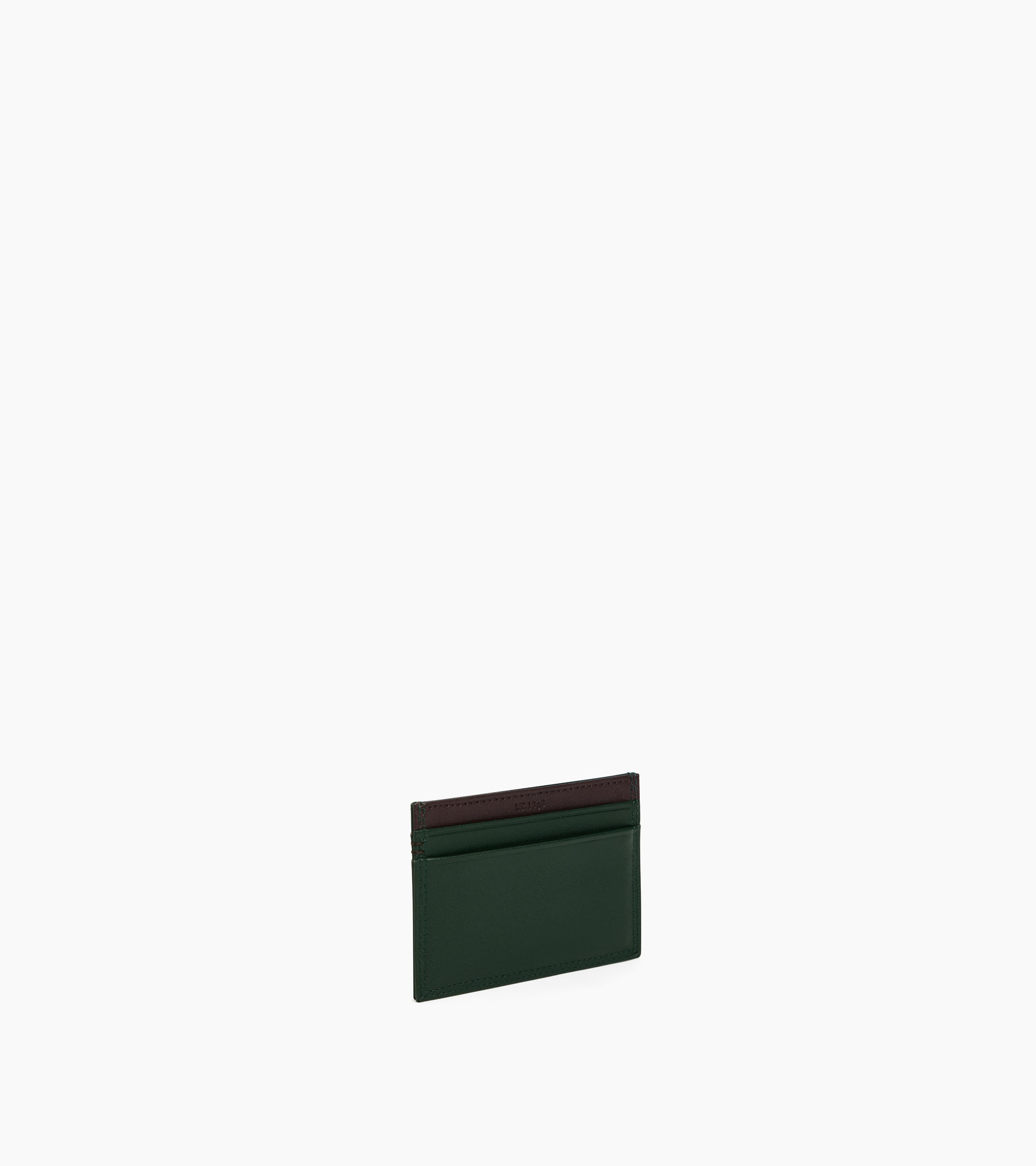 Le Tanneur Martin porte-cartes cuir Green Malachite
