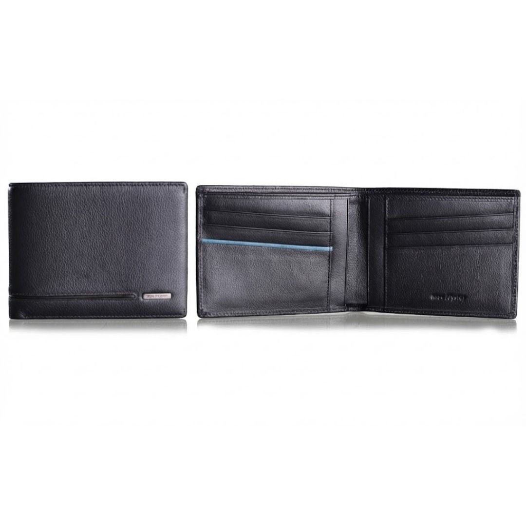 Mac Alyster Signature portefeuille italien Noir/Noir