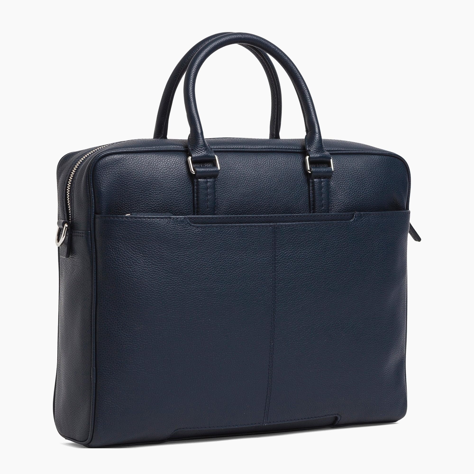 Le Tanneur Charles porte-documents cuir 17 pouces business trolley
