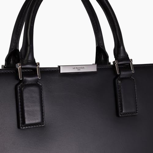 Le Tanneur Honoré porte-documents cuir slim 15" 40 cm