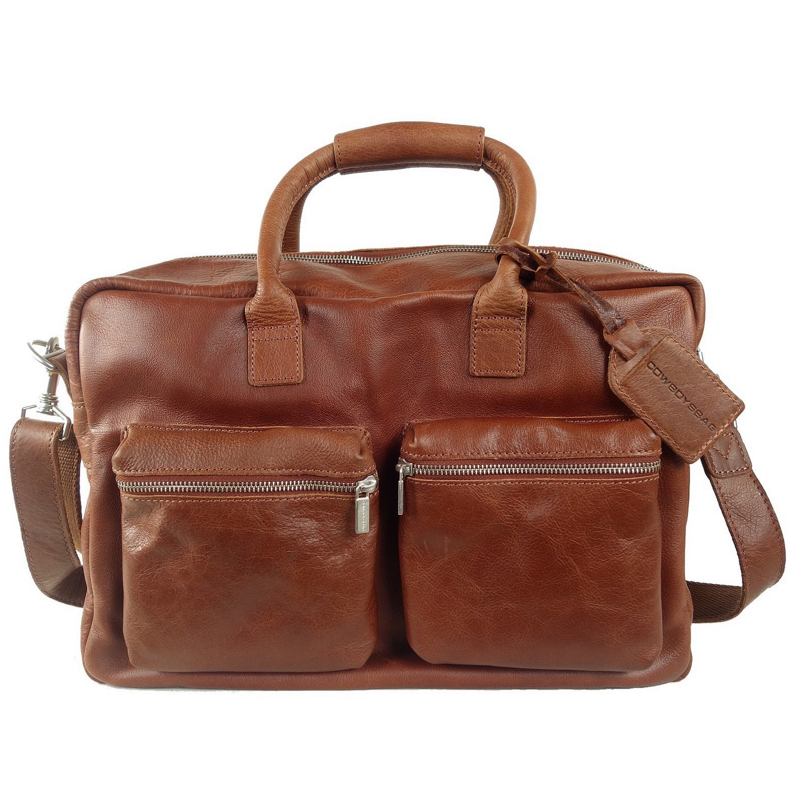 Esprit Cuir The Bag grand sac ville homme cuir marron