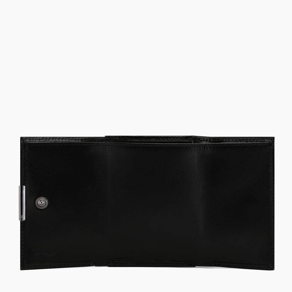 Le Tanneur Honoré porte-monnaie cuir bouton homme 9,5 cm
