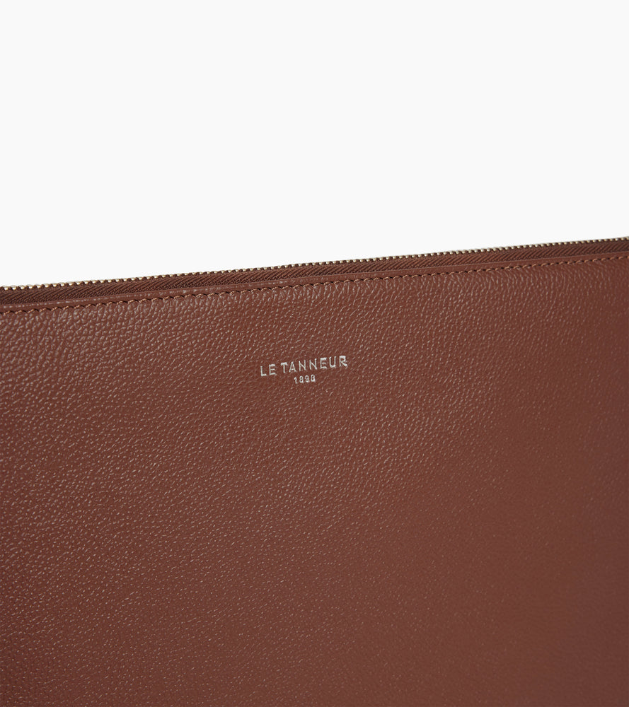 Le Tanneur pochette ordinateur 14" cuir grainé